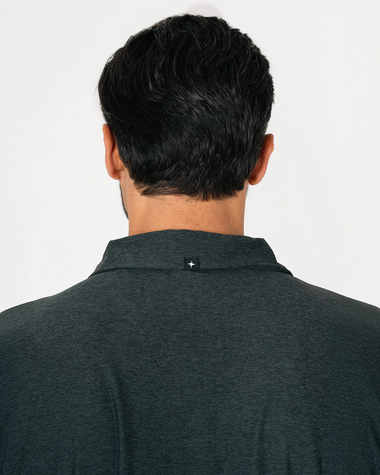 Playera Tipo Polo MAJA® Jaspe - Image 3