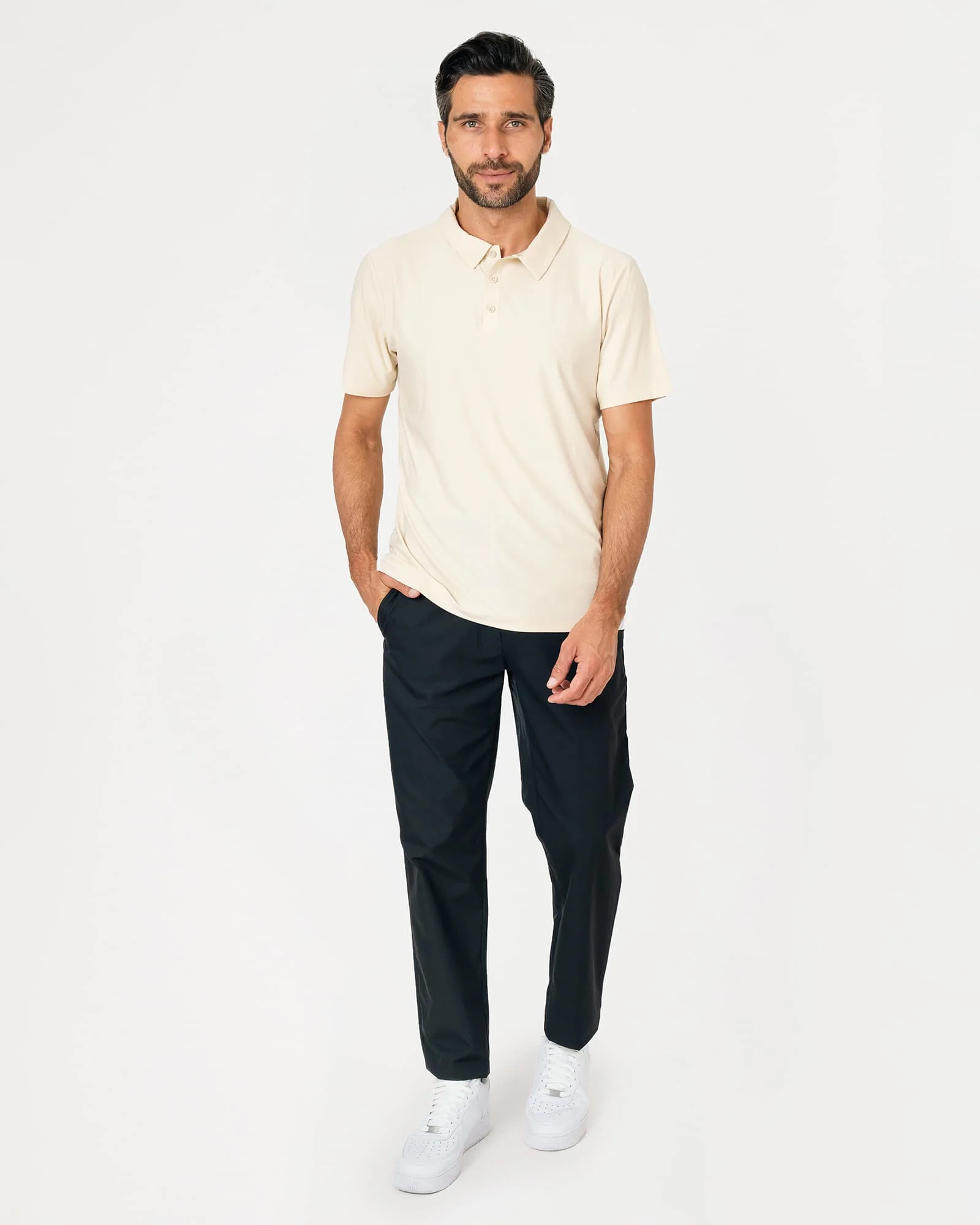 Playera Tipo Polo MAJA® Jaspe - Image 8