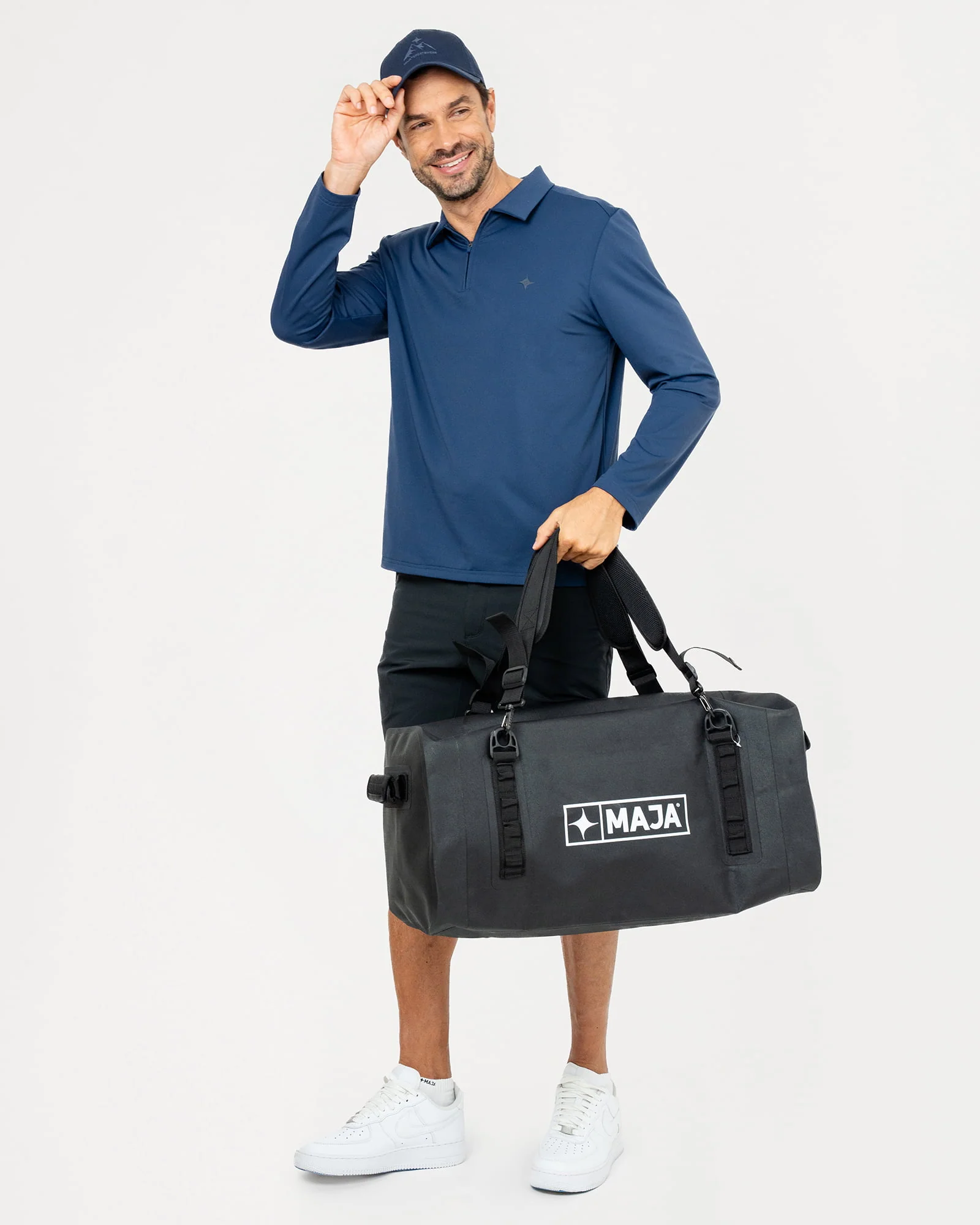 Playera Tipo Polo MAJA® Obsidiana - Image 4