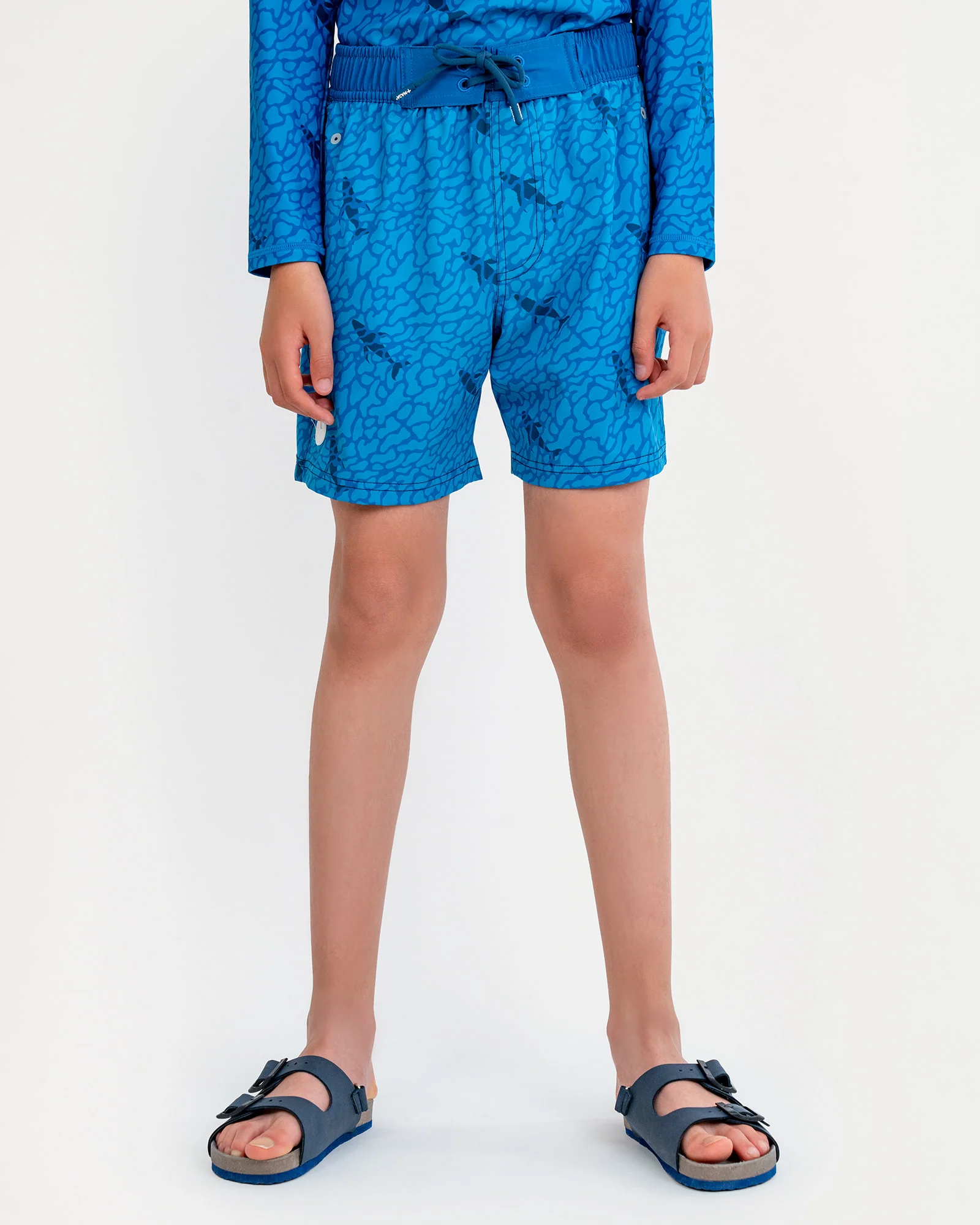 Set Playera Performance y Boardshort Ballena MAJA® KIDS - Image 3